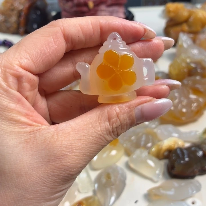 未镶嵌吊坠(不含链)玛瑙/玉髓