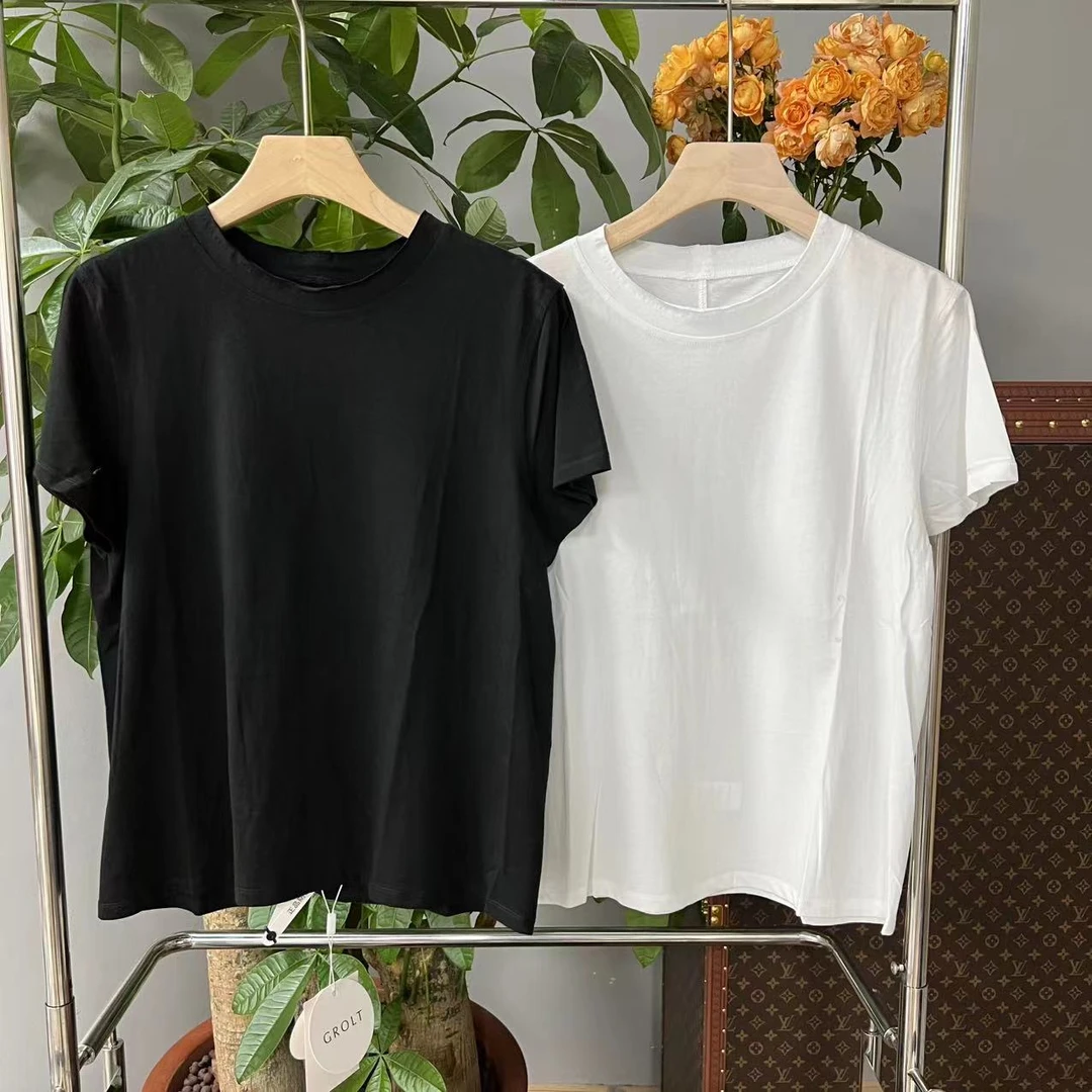 2025新款小众纯匹马棉T恤