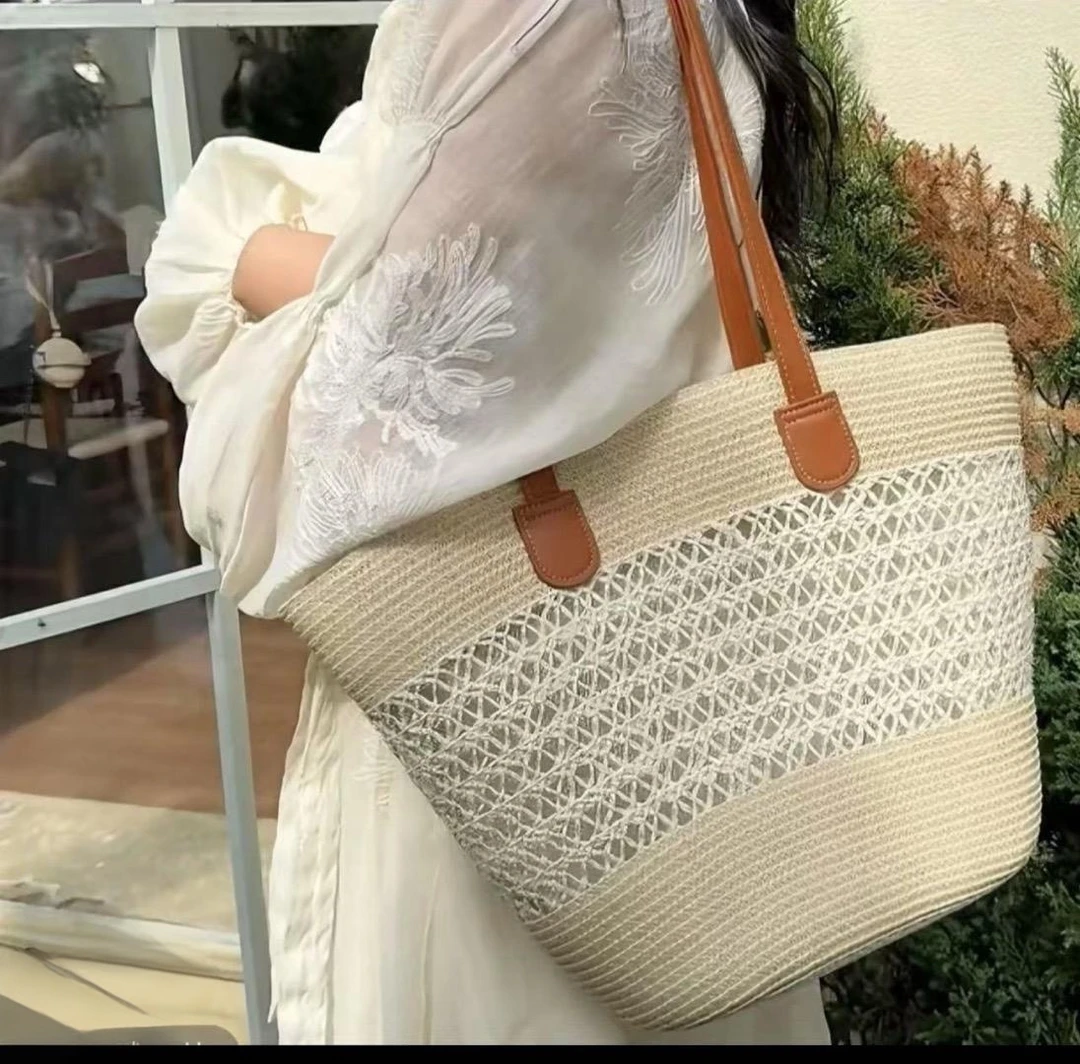 镂空包包特色女大编织菜篮子夏日沙滩小众大藤编包包