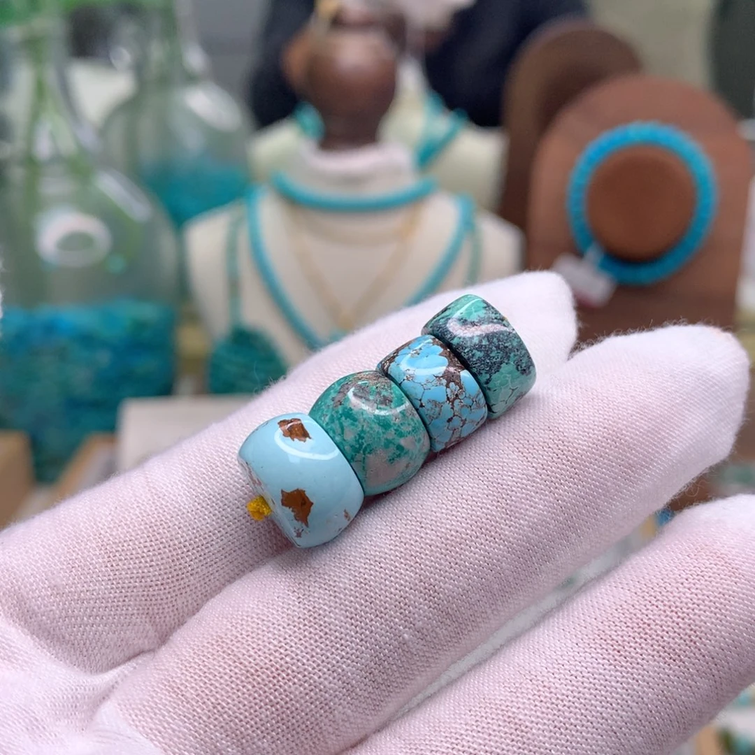 绿松石未镶嵌配饰