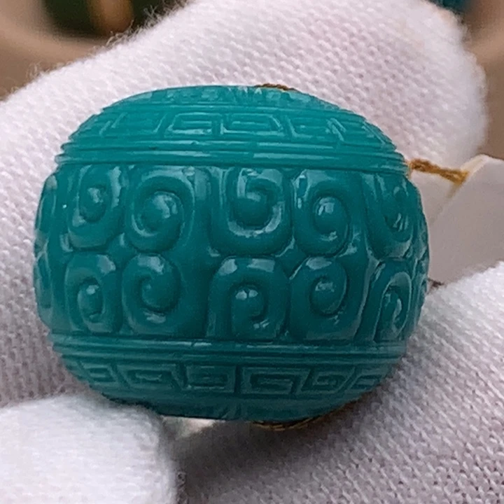 绿松石车挂未镶嵌