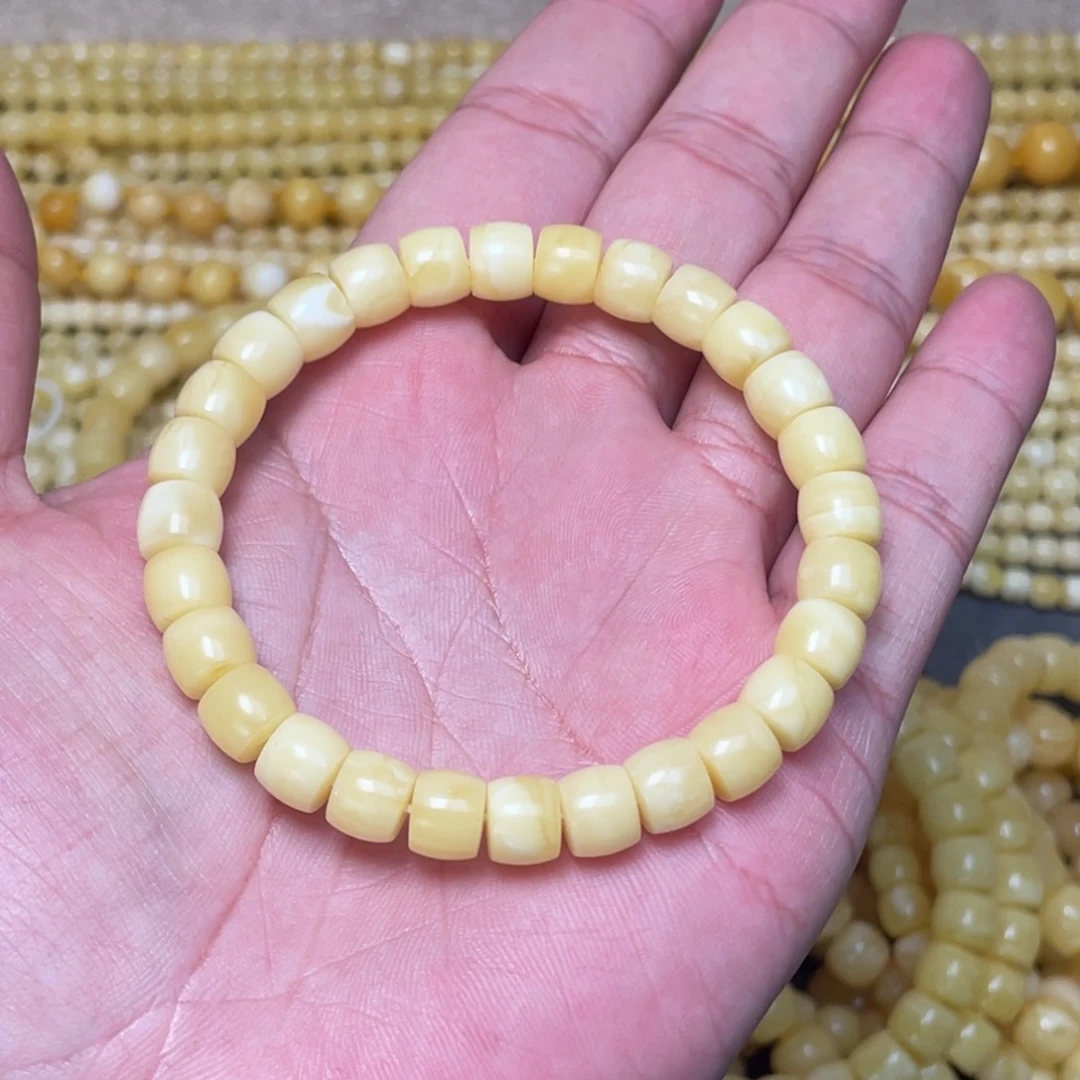 蜜蜡裸石未镶嵌蜜蜡手串8.3mm