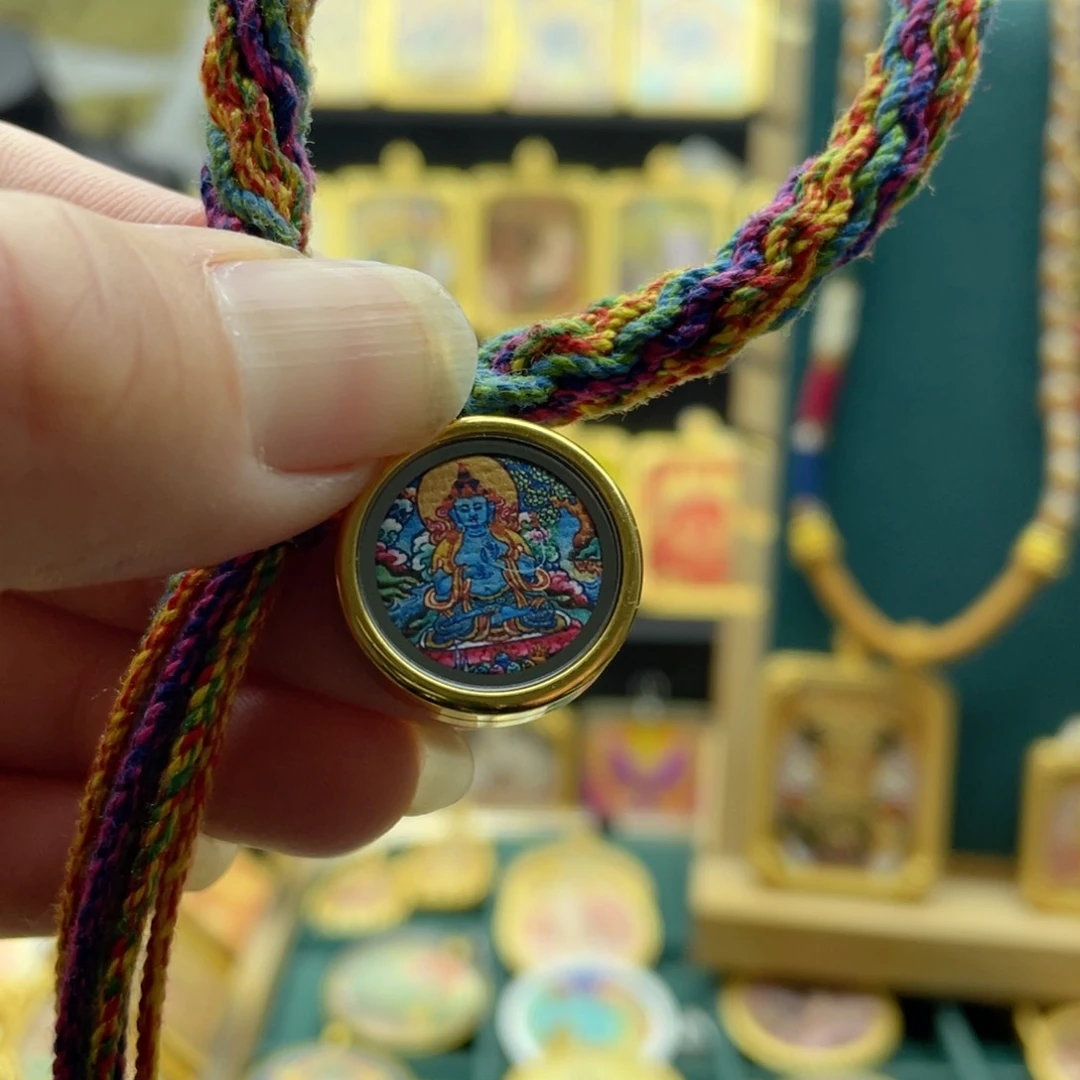 吊坠@****@唐卡的制作方法与技巧