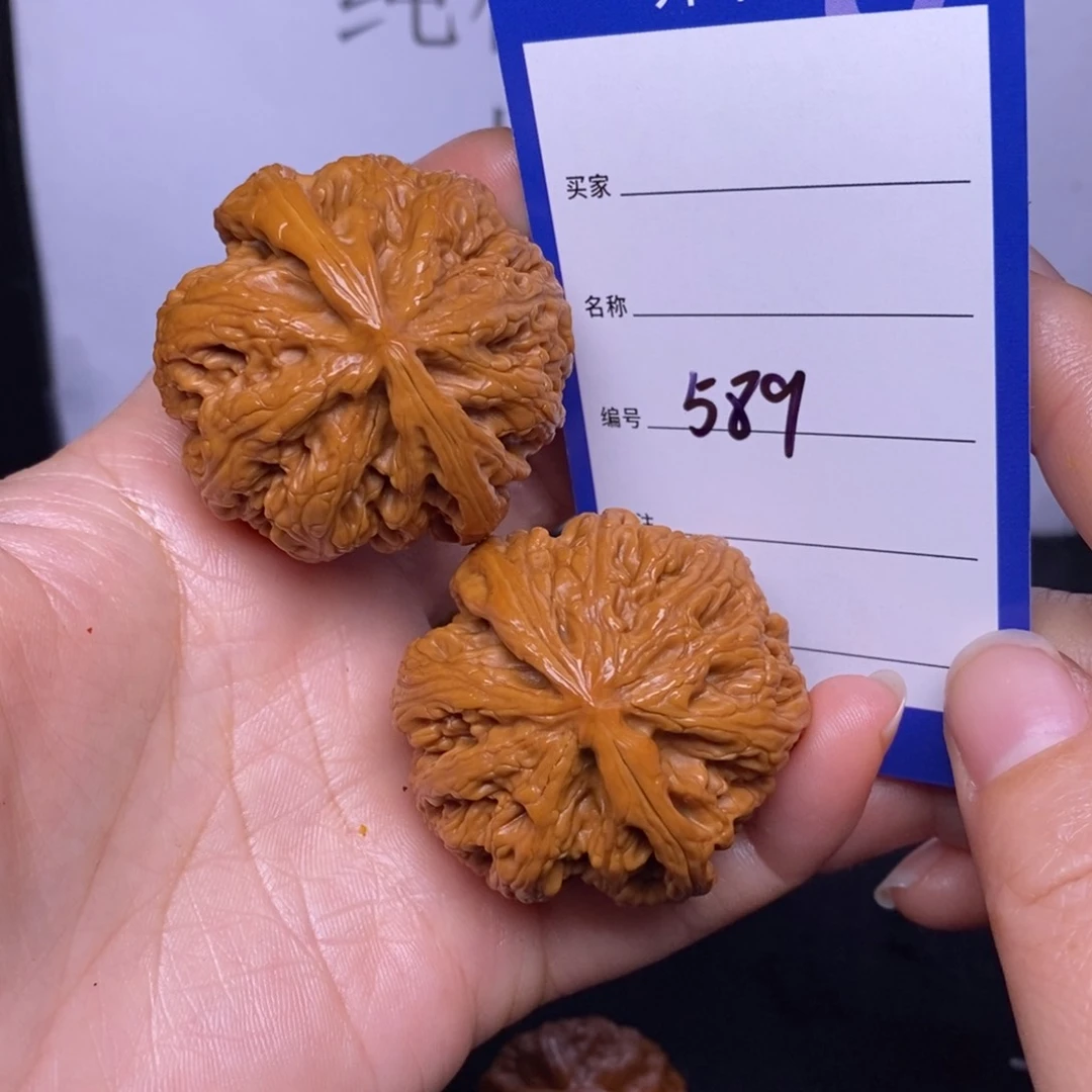 文玩核桃把件589/42粗筋