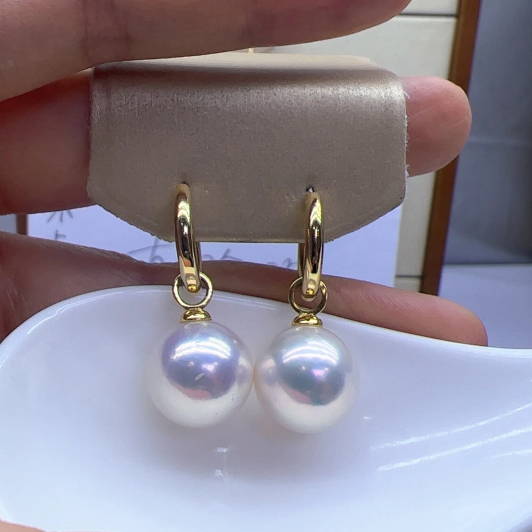 淡水珍珠耳饰未镶嵌