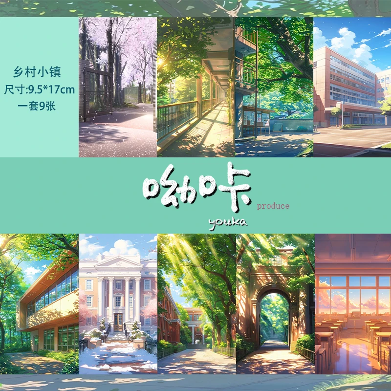 (甜心DIY背卡）5D浮雕果冻防水贴纸卡通国风Q版动漫指甲贴纸背卡