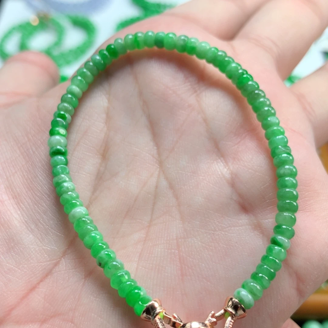 翡翠未镶嵌手链翡翠