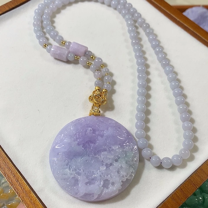 翡翠未镶嵌颈饰翡翠吊坠