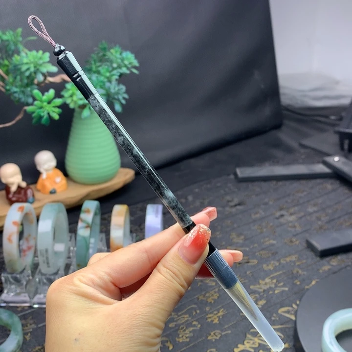 定制翡翠未镶嵌金榜题名