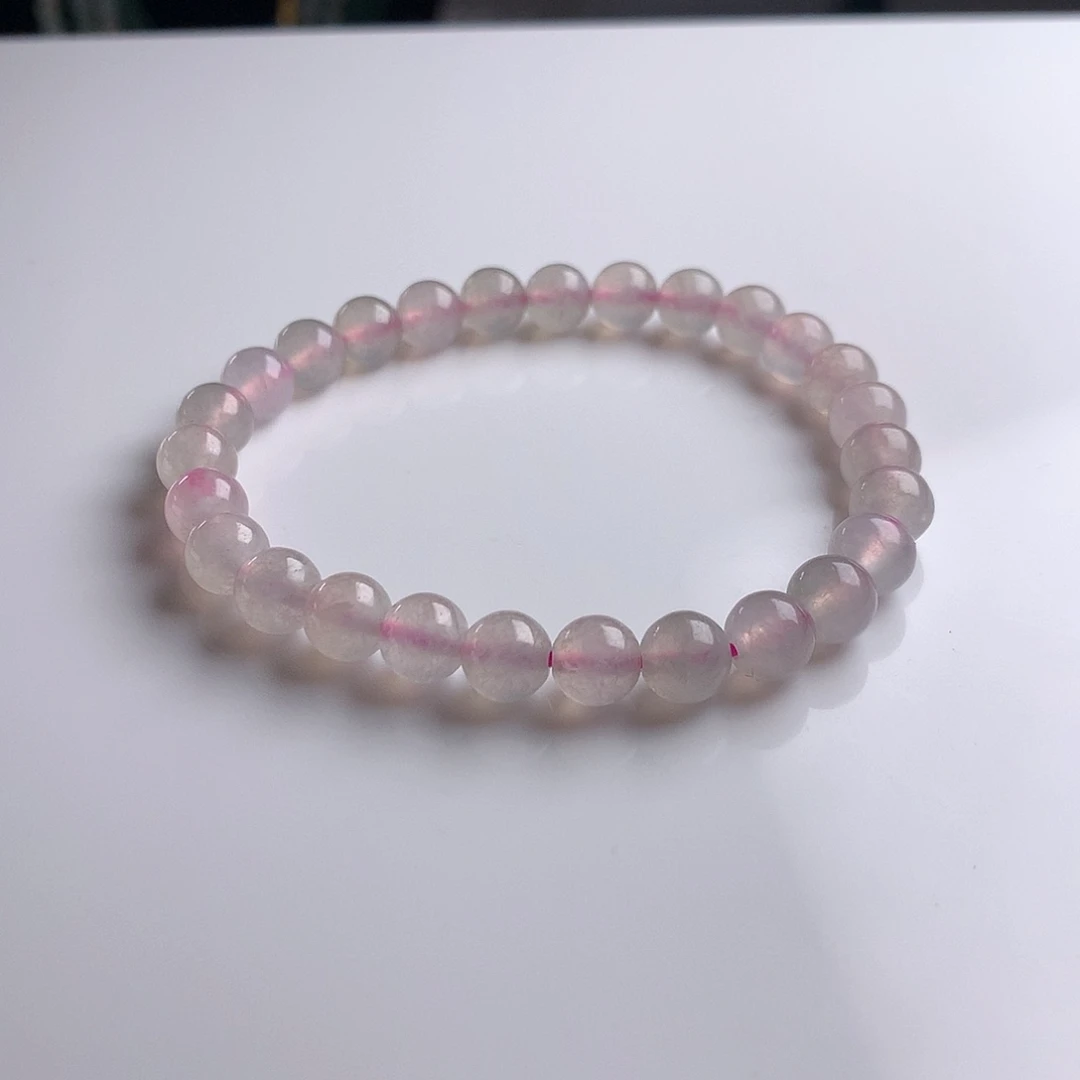 未镶嵌手串翡翠7mm！