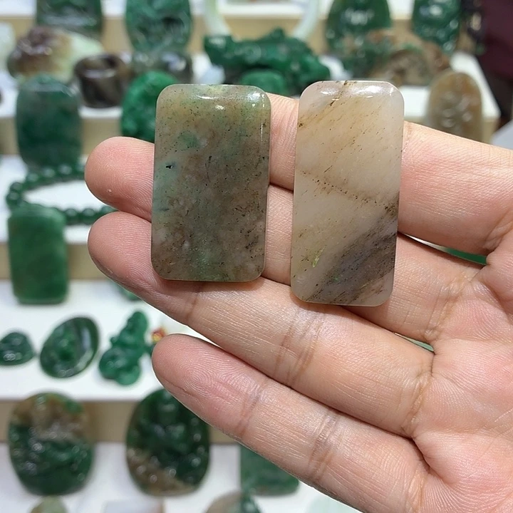 独山玉未镶嵌颈饰45一个拍一发一