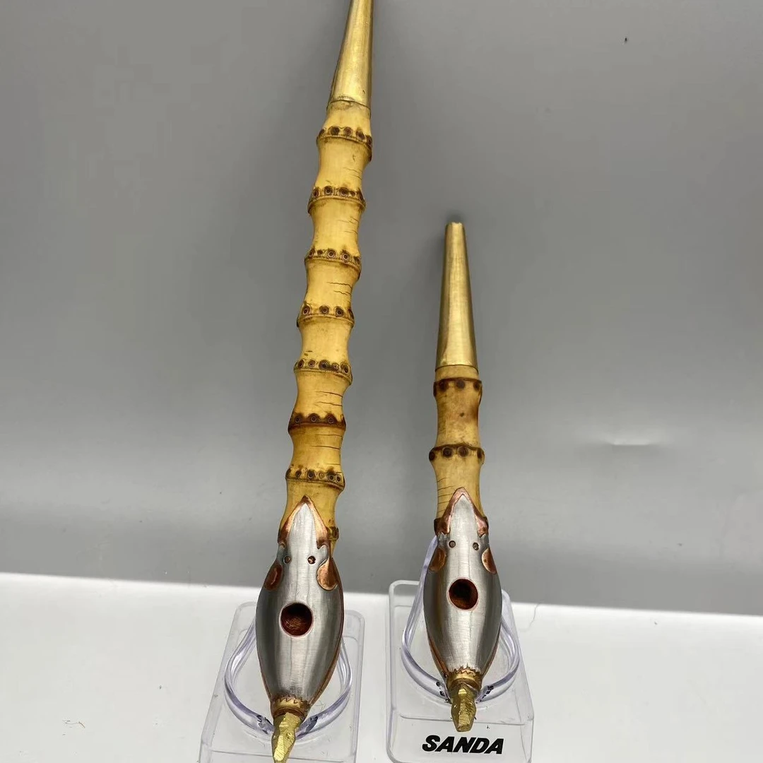 老式传统手工竹根一口香朝烟筒旱烟斗烟袋锅