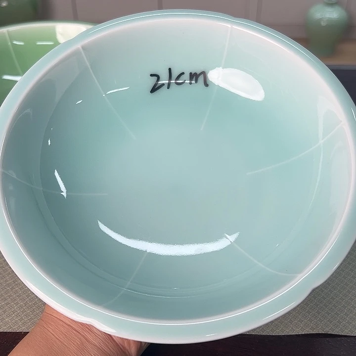 龙泉云间青瓷小米茶器