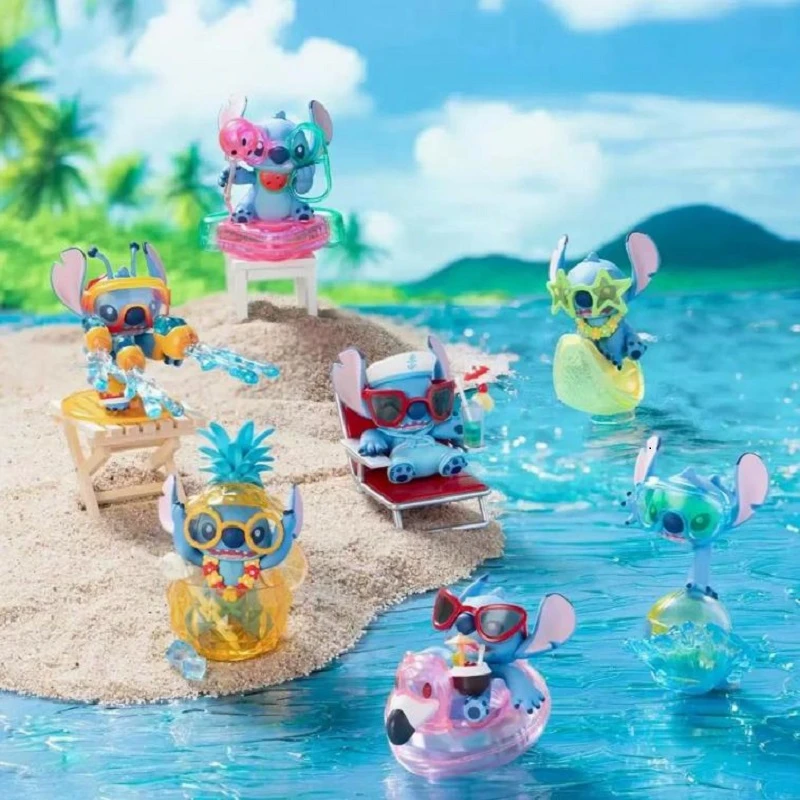 迪士尼史迪奇夏日嘉年华系列手办（混）