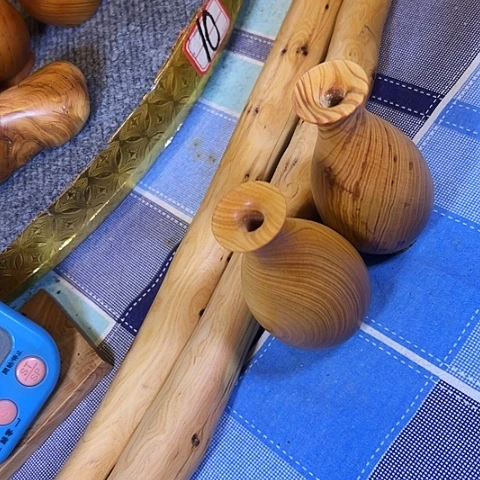 柏木（崖柏）观**语随行摆件手把件