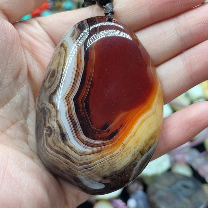 玛瑙/玉髓未镶嵌颈饰