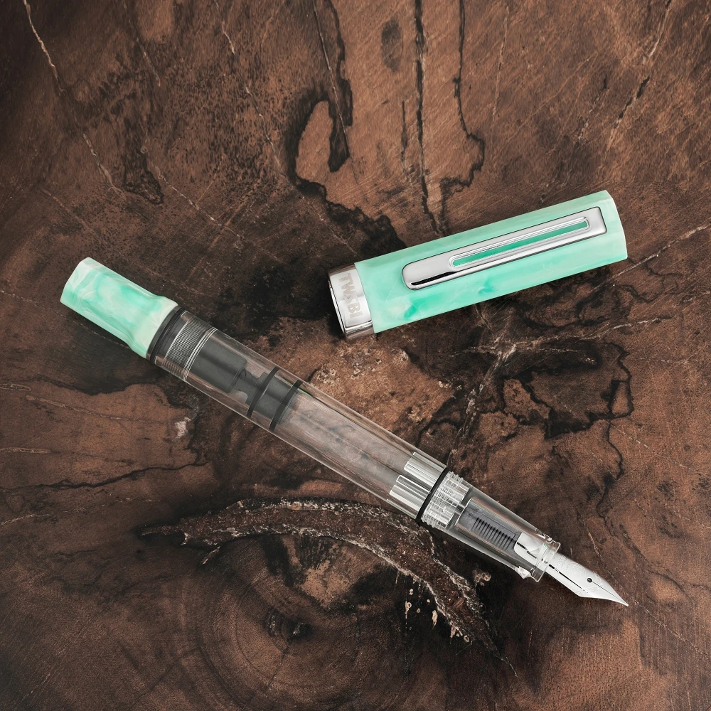 TWSBI/三文堂ECO钢笔奶酪黄学生专用男女士商务示范书法笔礼物