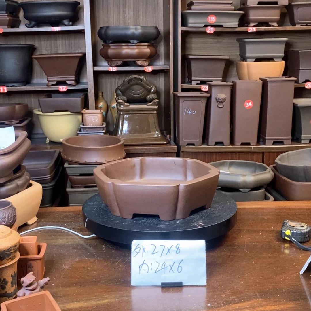 紫砂花盆紫砂花盆