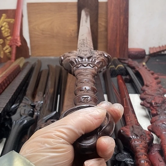 黑檀木木木一米天师微瑕