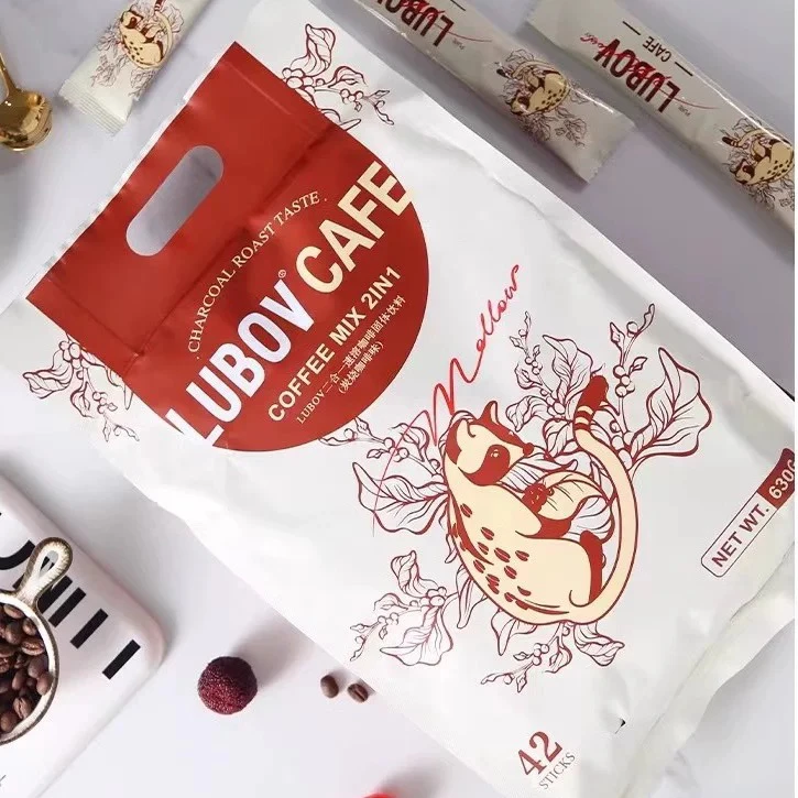 LUBOV琉鲍菲速溶咖啡 固体饮料（发烧咖啡味）(42小袋）