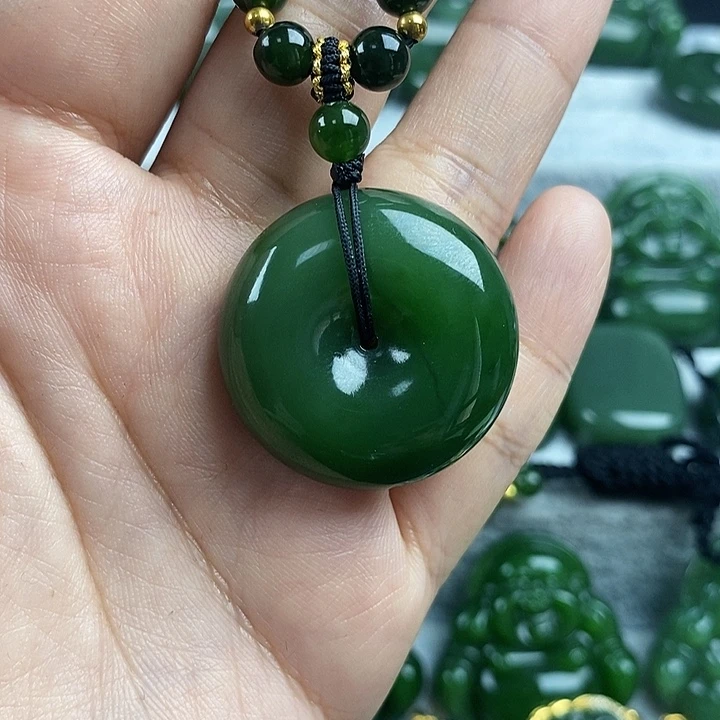 和田玉（碧玉）未镶嵌项链30