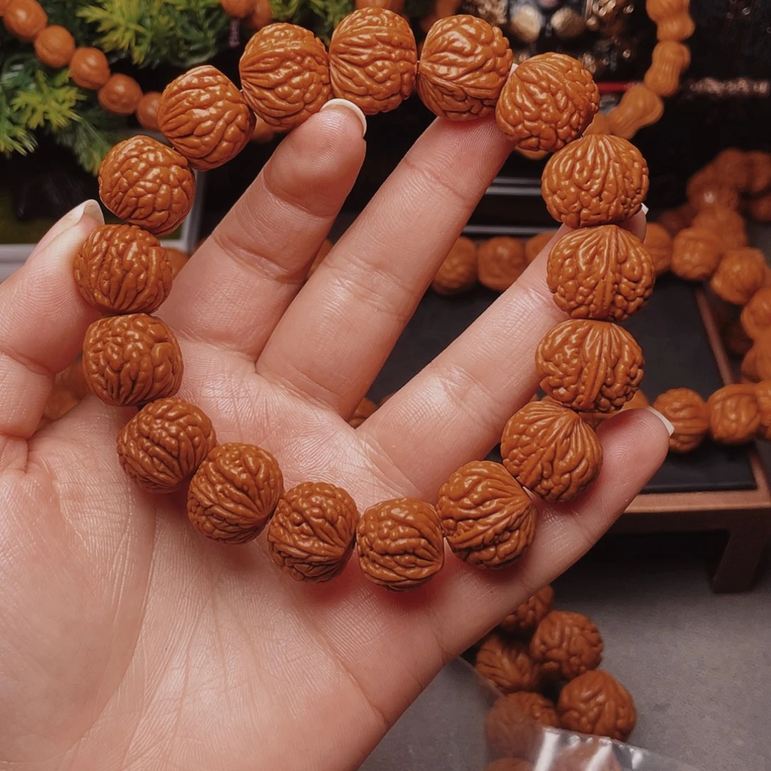 桃核吊坠桃核手串
