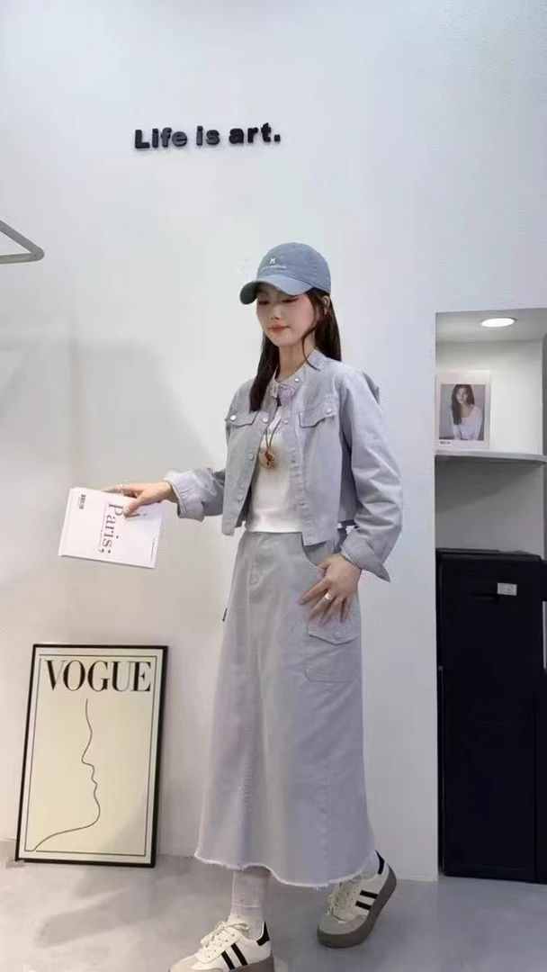 星哥综合链接下午春秋新款时尚百搭显瘦潮流宽松休闲套装