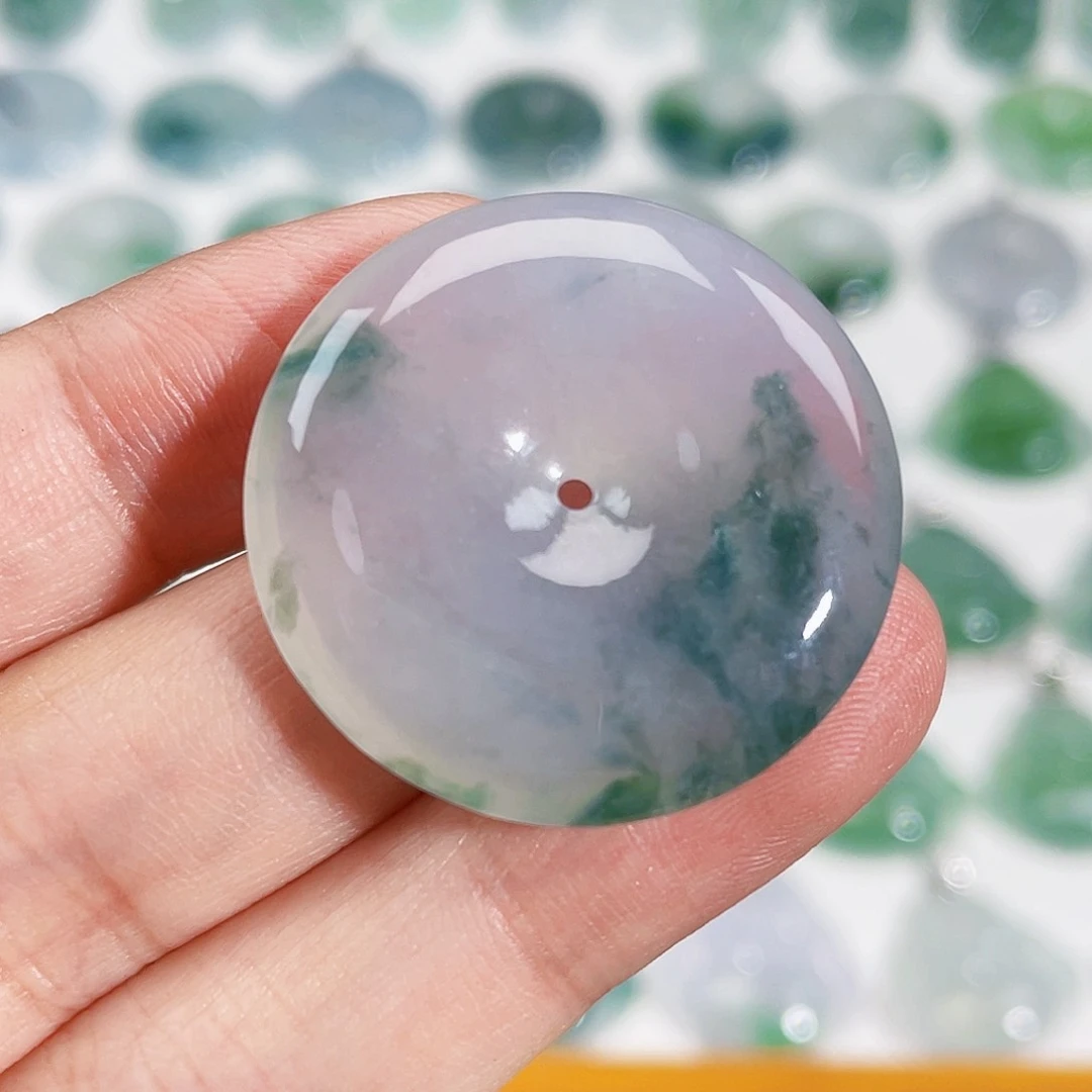 颈饰未镶嵌翡翠吊坠