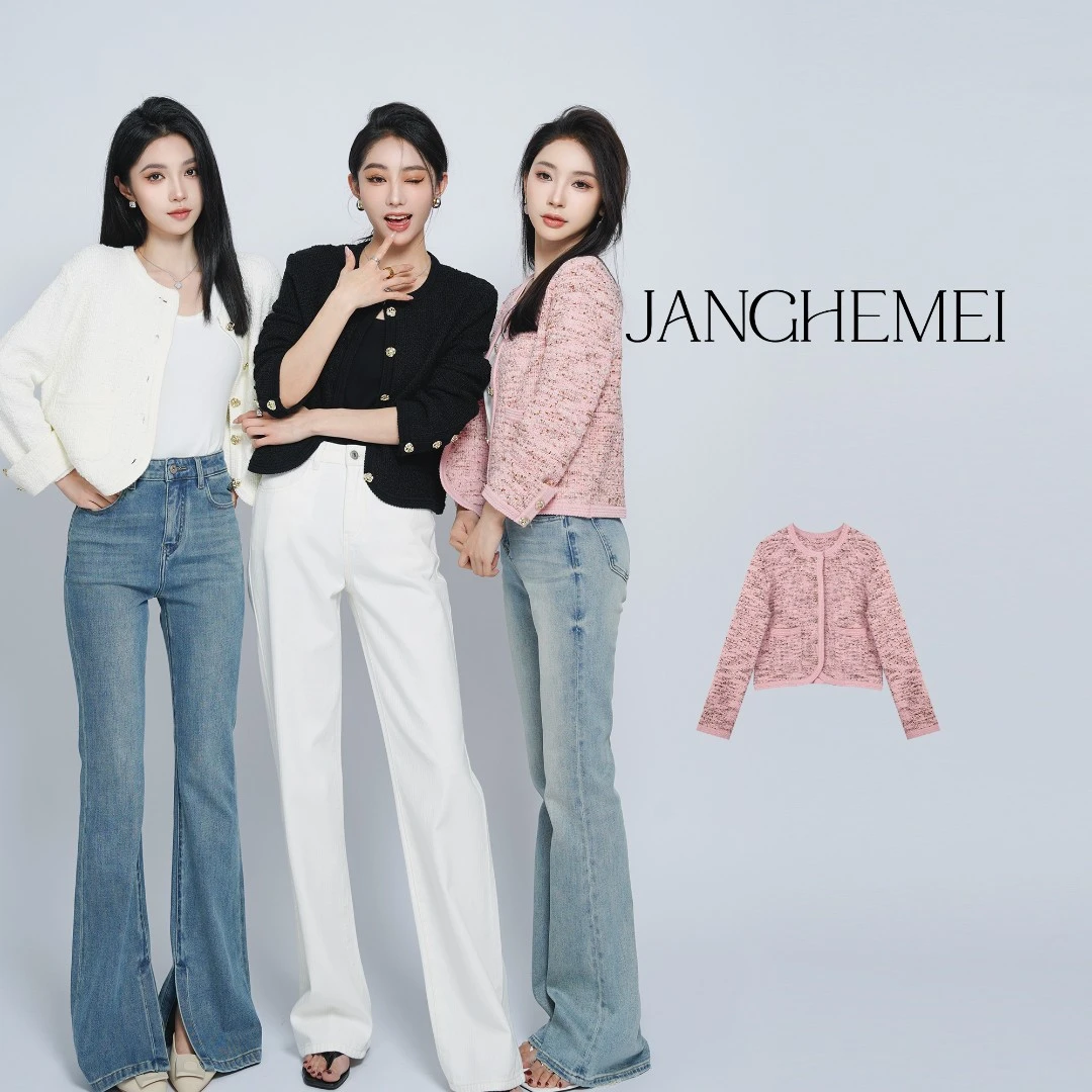 JANGHEMEI毛针织衫G15731M41微瑕福利价-介意勿拍