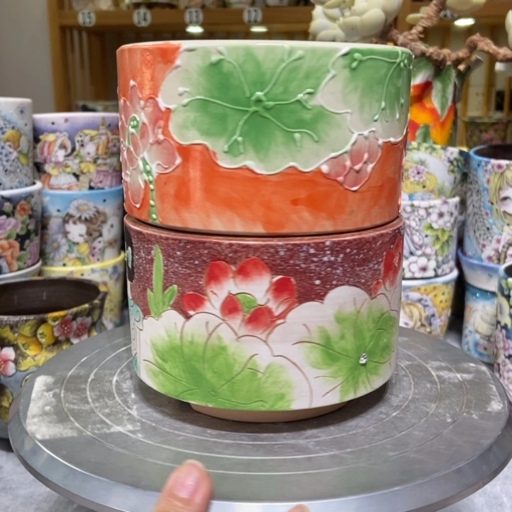 景德镇艺术手绘作品吗