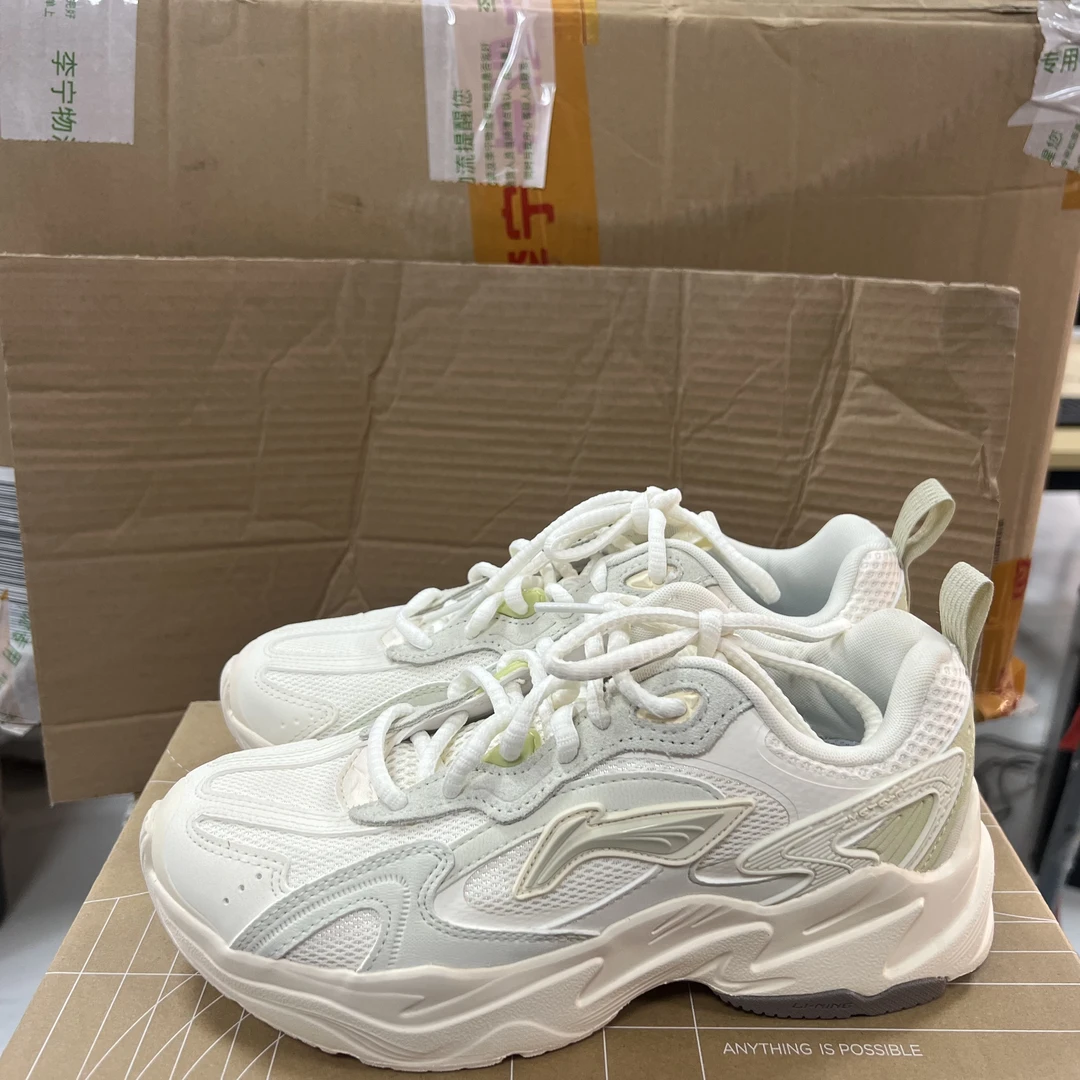 《B品以直播展示为准》色差（X934）李宁女子休闲运动鞋AGCU122-2