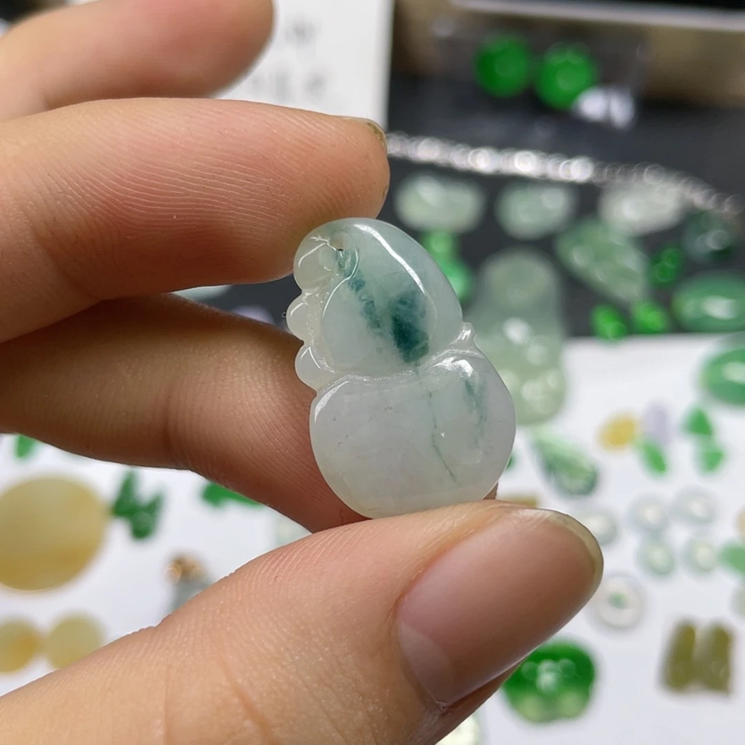 【闪购商品】颈饰未镶嵌翡翠福禄