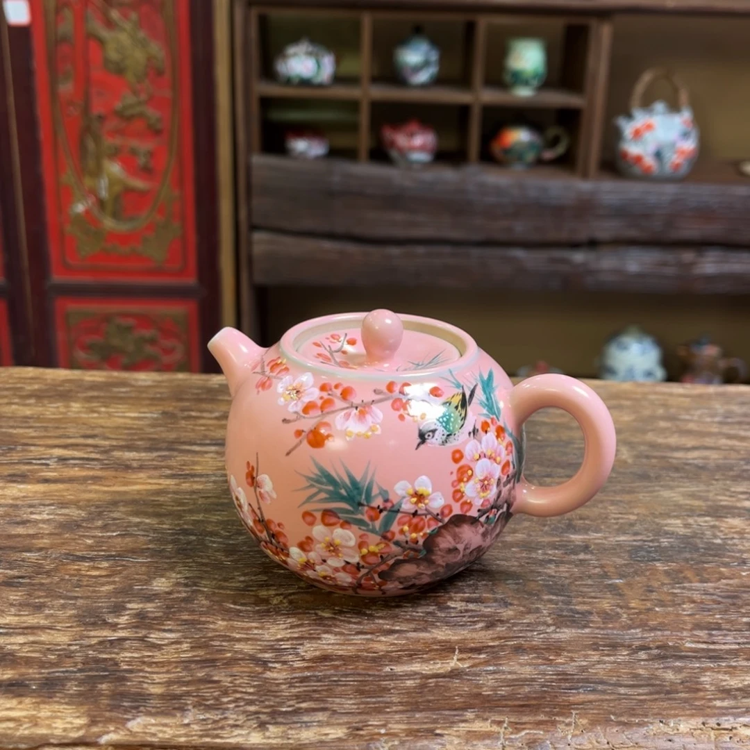 景德镇柴烧手工手绘陶瓷