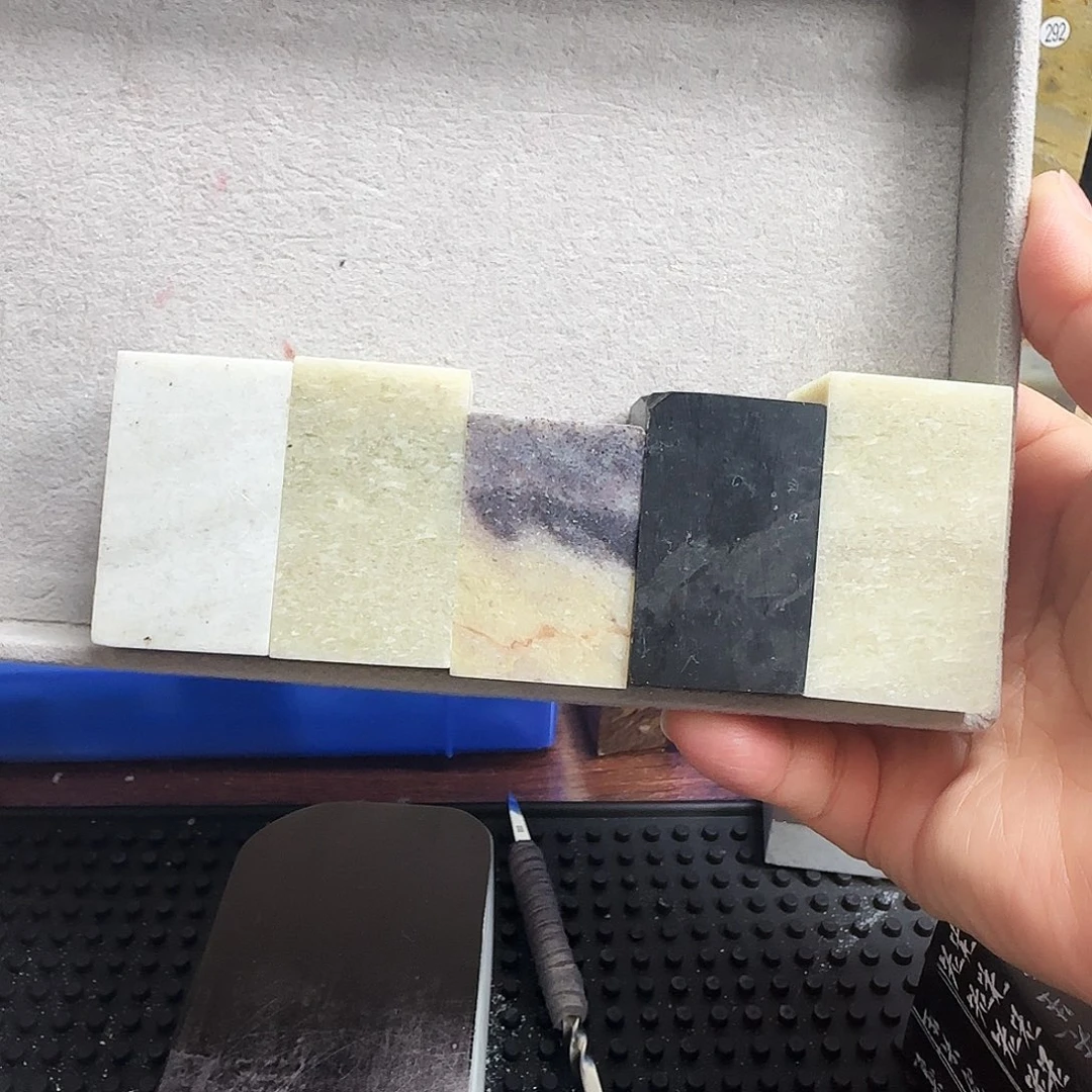 印石昌化石长白石福利2.5*2.5的5方