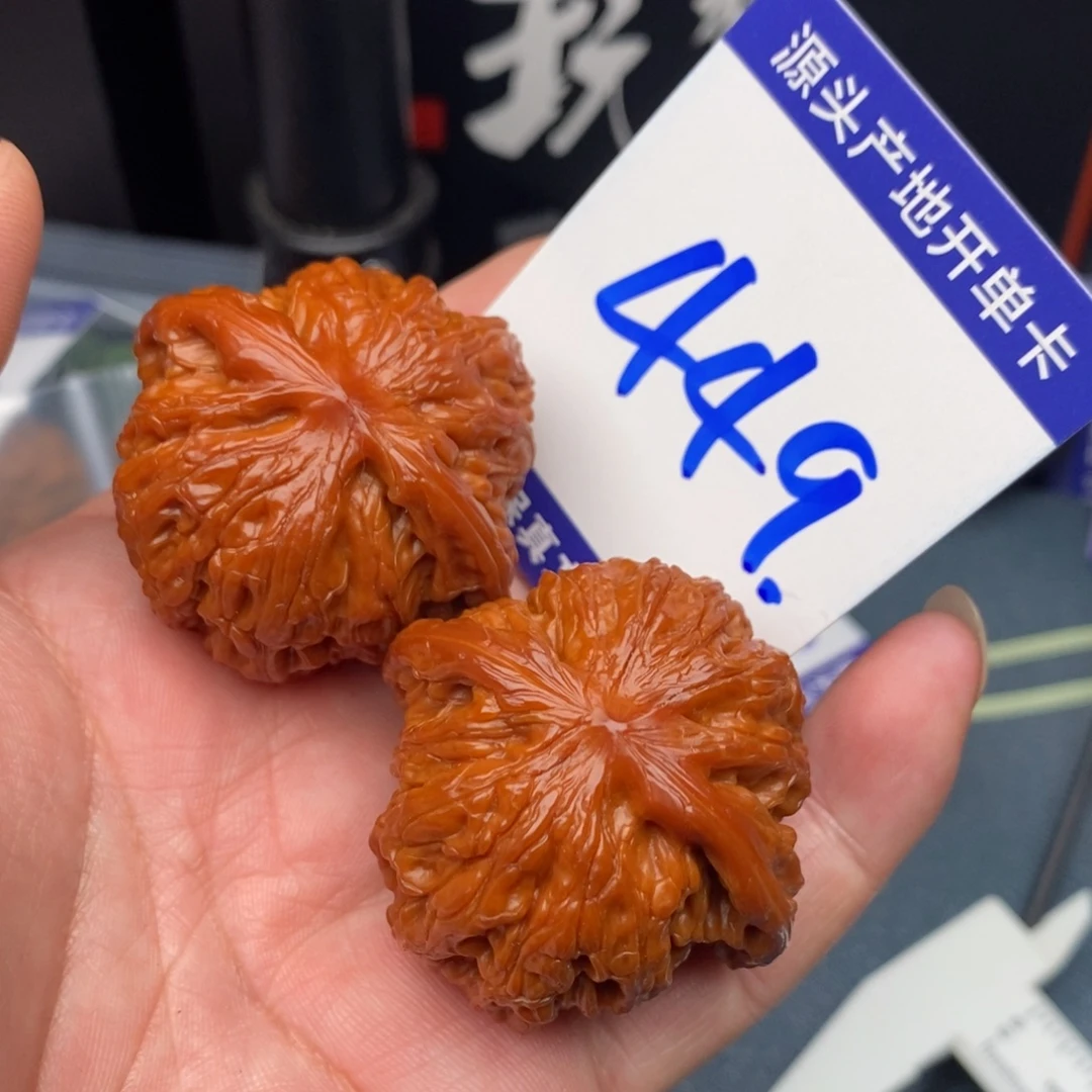 把件文玩核桃磨盘狮子头42