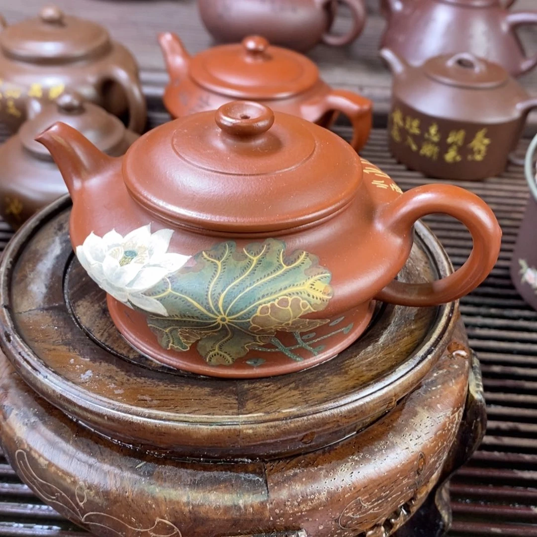 紫砂茶壶原矿手工129