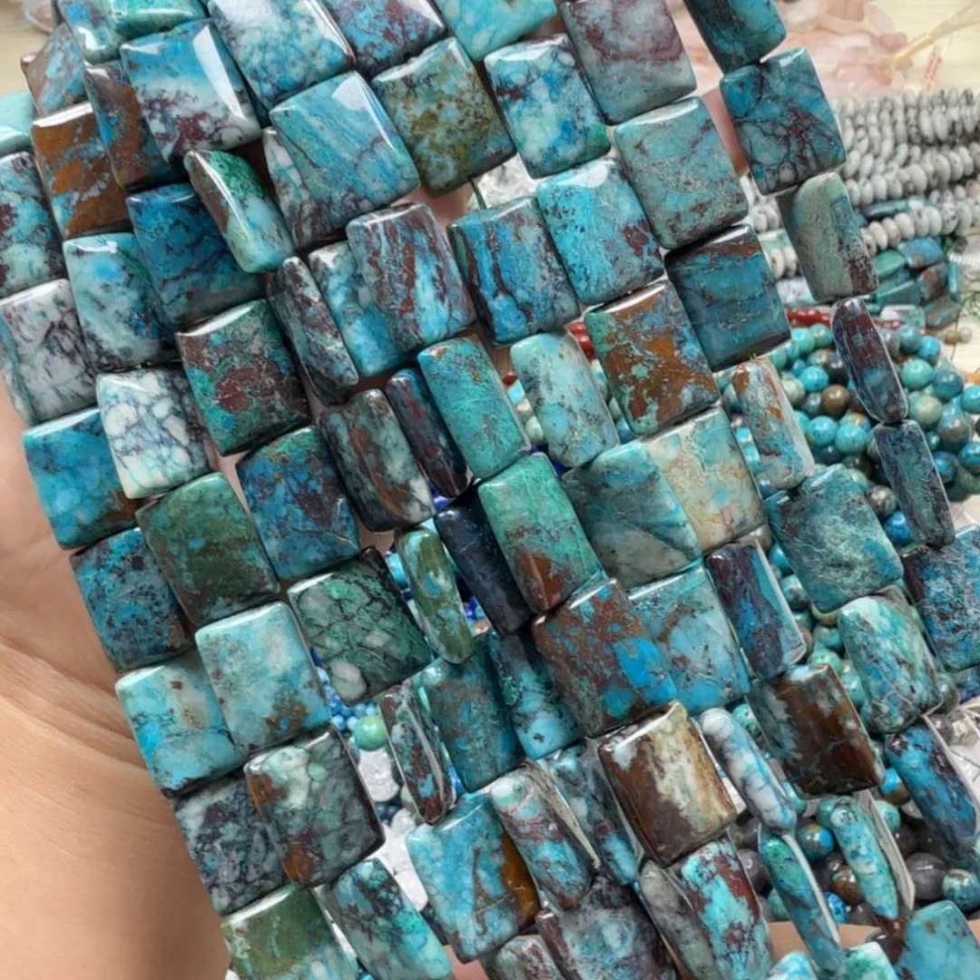 水晶珠宝半成品未镶嵌卡12×16凤凰方牌一条