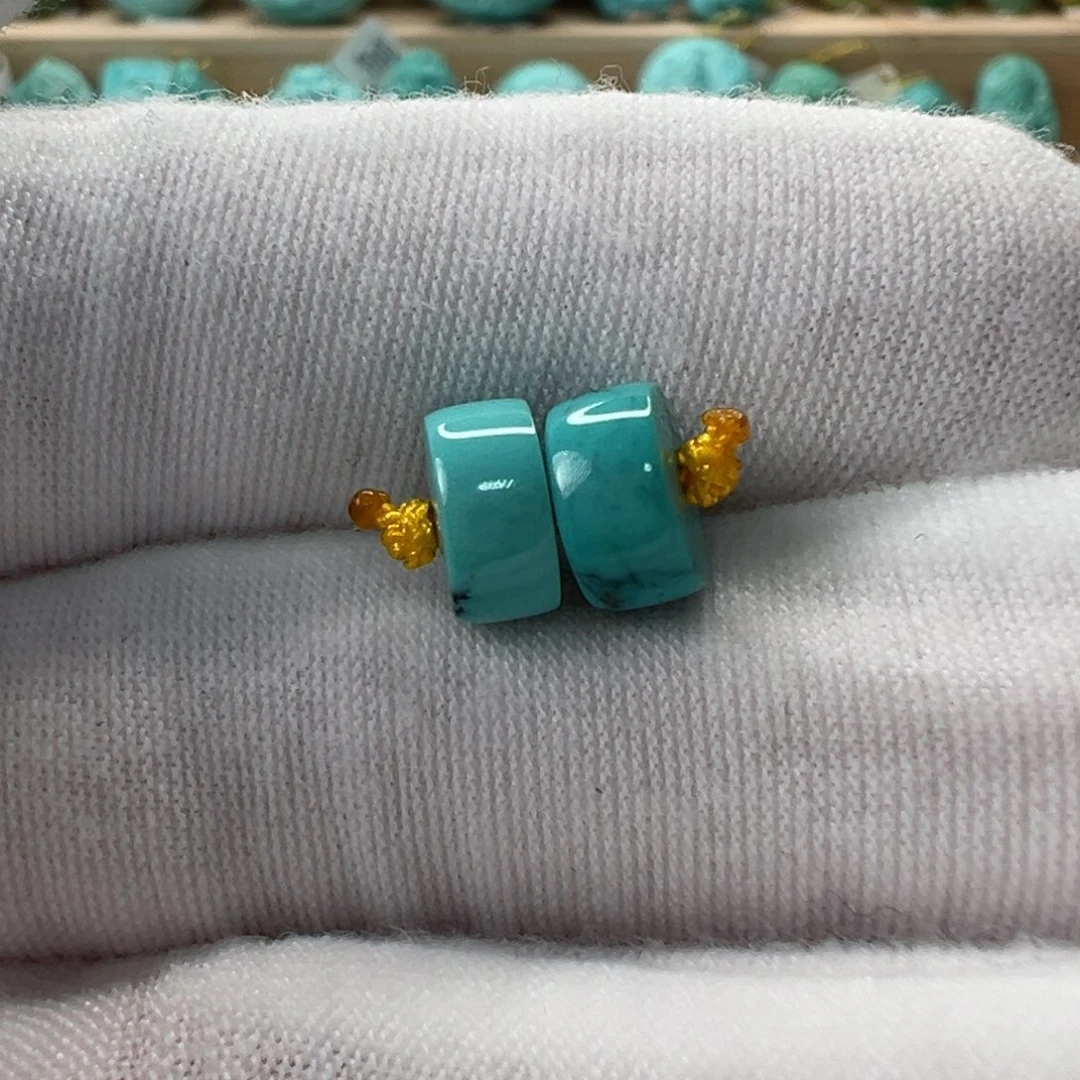 未镶嵌绿松石直切珠8mm