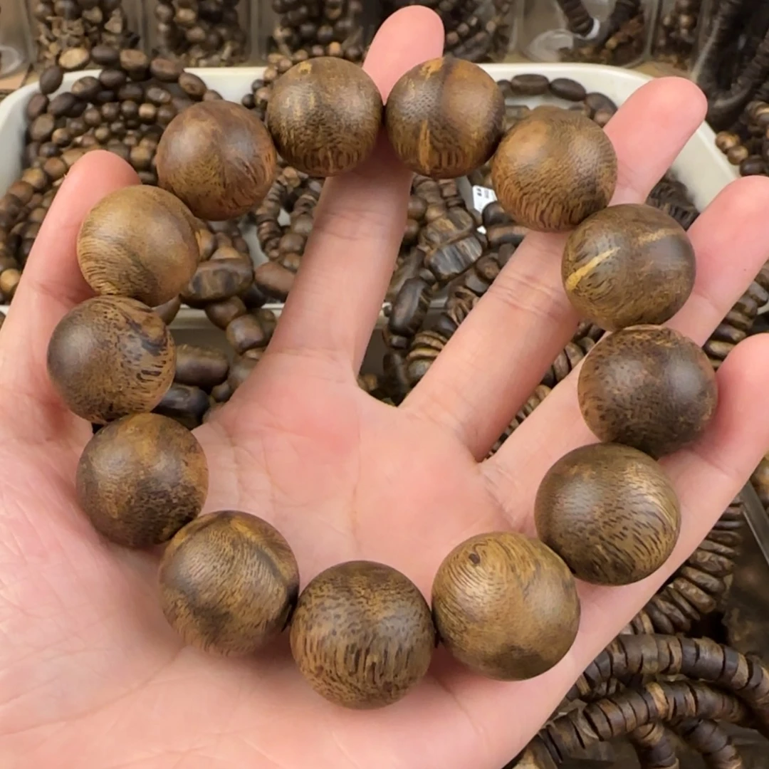 【闪购商品】沉香手串四****备奇楠手串29.6克卡1.9