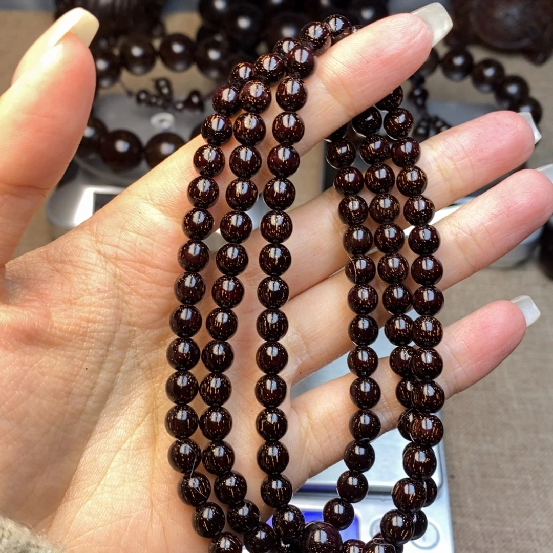 檀香紫檀（小叶紫檀）0.6爆星108