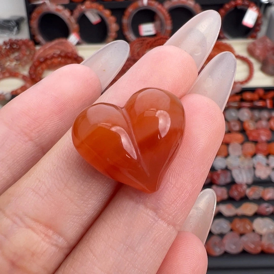 南红玛瑙未镶嵌颈饰屁桃