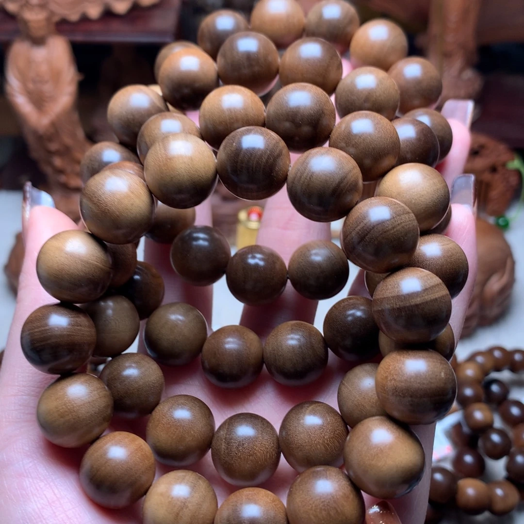 手串/手链檀香木老山檀香1.5奶香黑肉福利