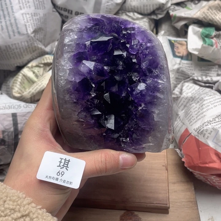 未镶嵌大型摆件（非配饰）紫晶