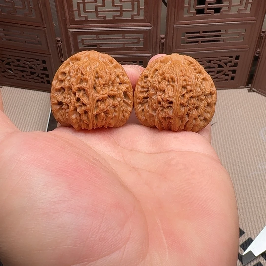 把件文玩核桃43尺全品南疆石