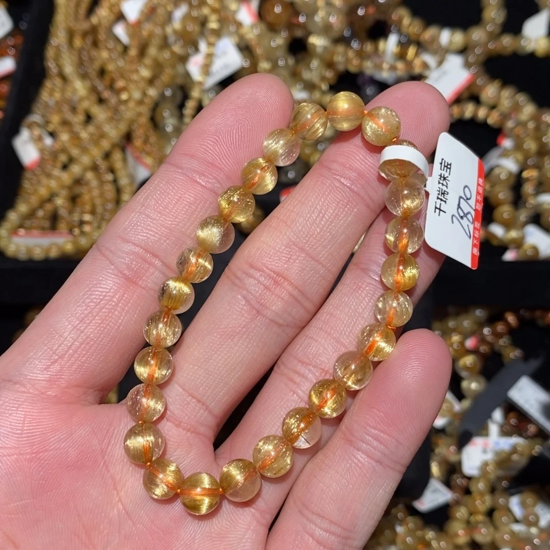 水晶手链未镶嵌手串