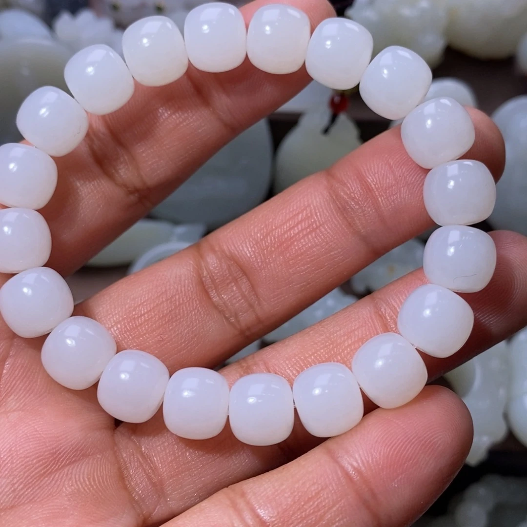 和田玉手链未镶嵌