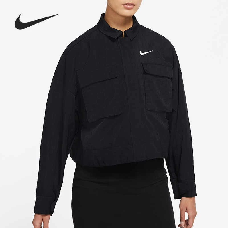 Nike/耐克女子户外舒适翻领休闲运动夹克外套DM6244-010