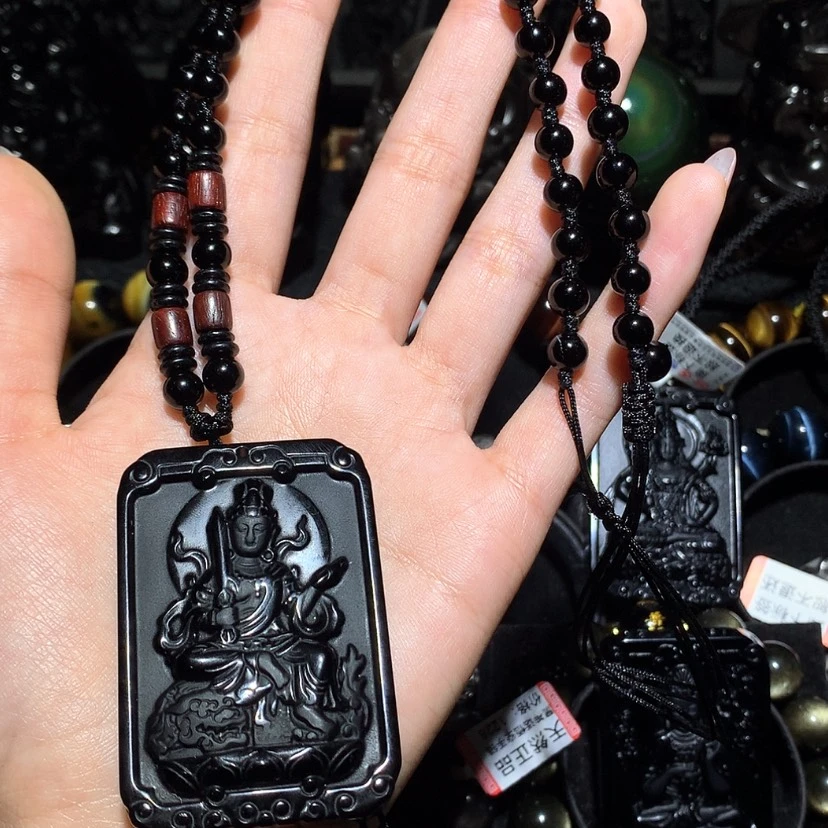 【闪购商品】未镶嵌黑曜岩珠宝奇石财**通