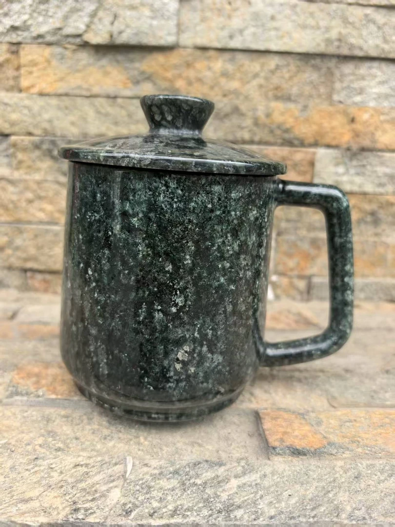 西藏墨脱皂石精美办公杯