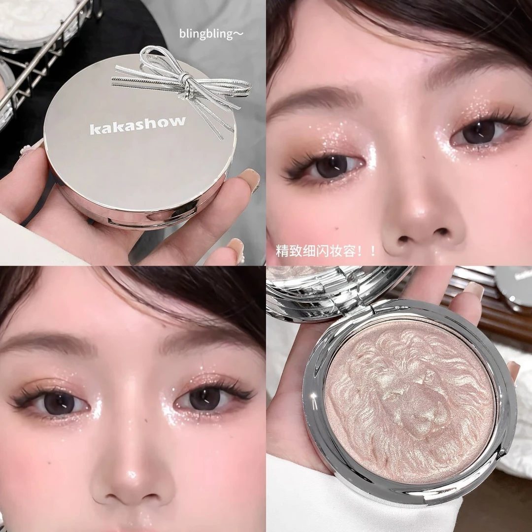 【送高光刷】kakashow狮子系列高光粉软糯土豆泥通透无粉感高光